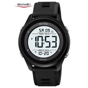 SKMEI Mens Digital Watch Sports Waterproof Watches Large Face Military Watch with Stopwatch Back Light Alarm