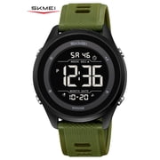 SKMEI Mens Digital Watch Sports Waterproof Watches Large Face Military Watch with Stopwatch Back Light Alarm