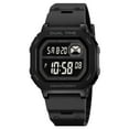 thumbnail image 1 of SKMEI Mens Digital Watch Square Sports Military Watches Waterproof Outdoor Chronograph Wrist Watches for Men with Dual Time/LED Back Ligh/Alarm, 1 of 9