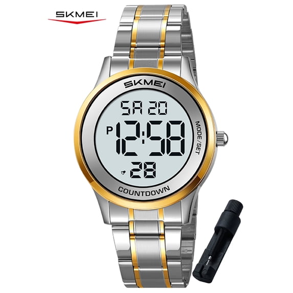 SKMEI Mens Digital Watch Watches Waterproof Outdoor Chronograph Wrist Watches for Men with LED Back Ligh/Date