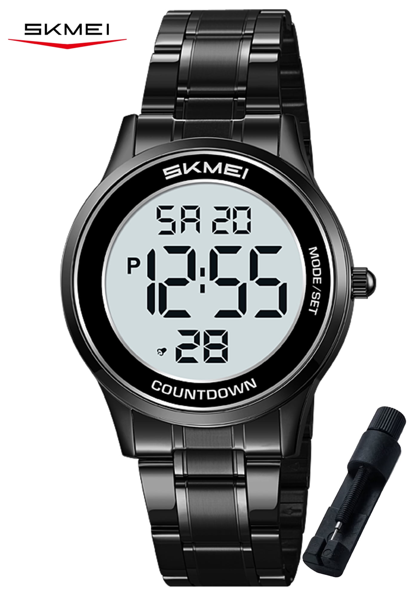 SKMEI Mens Digital Watch Watches Waterproof Outdoor Chronograph Wrist Watches for Men with LED Back Ligh/Date