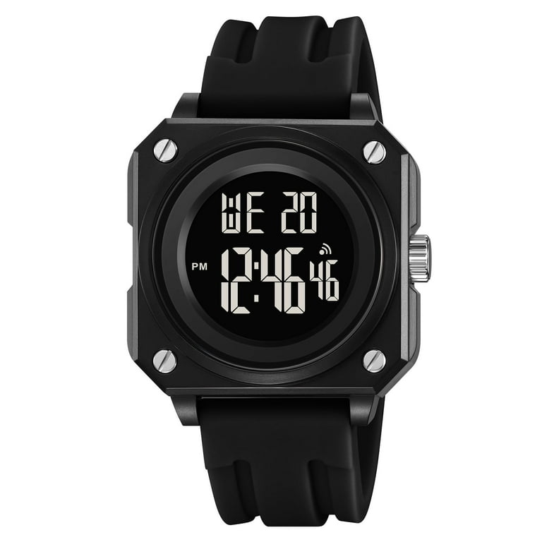 SKMEI Mens Watch Digital Sports Waterproof Watch Fashion