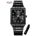 thumbnail image 1 of SKMEI Mens Watches Analog Quartz Watch Waterproof Business Fashion Minimalist Stainless Steel Wrist Watch for Men, 1 of 9