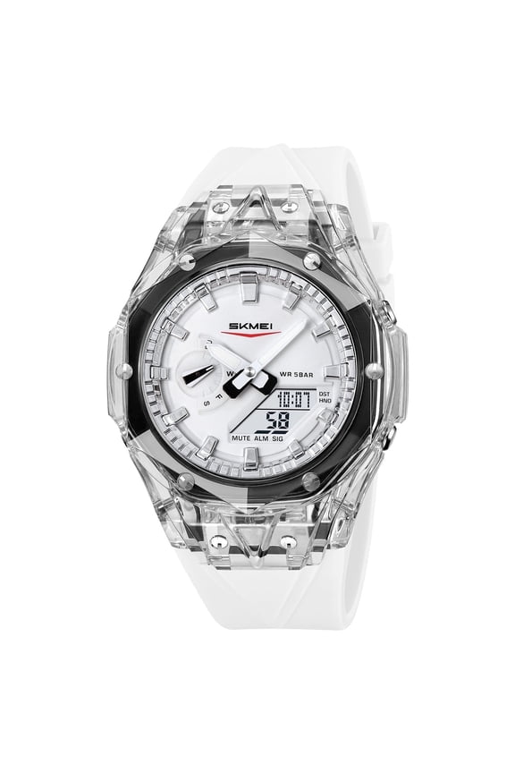 Military Digital Sports Watch – Waterproof Chronograph Wristwatch with LED Backlight, Alarm & Date Display for Men