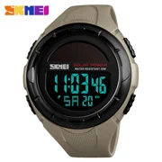 SOOHI SKMEI Sport Watch Boy Solar Power Watches Men LED Digital Countdown Wristwatch