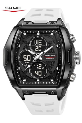 Unisex Watch Dual Display Sport Watch with Stopwatch Alarm Countdown and LED Backlight for Daily and Outdoor