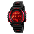 thumbnail image 1 of SKMEI Watch, Digital Sport Waterproof LED Watch with Alarm Stopwatch for Ages 5-7-10-12, PU Strap, 1 of 9