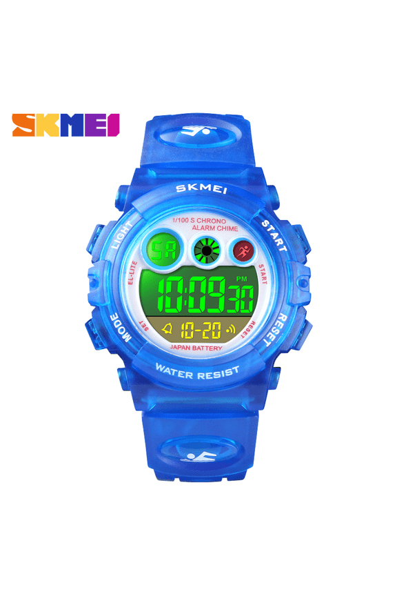 Watch, Sports Digital Waterproof Led Watches with Alarm Wrist Watches ,PU Strap