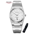 thumbnail image 1 of SKMEI Watch for Men Analog Quartz Luminous Business Watches Waterproof Stainless Steel Casual Date Men Wristwatch, 1 of 4