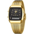 thumbnail image 1 of SKMEI Watch for Men Retro Analog Digital Watches Square Dual Display Men's Watches Luxury Stylish Casual Wristwatches, 1 of 8
