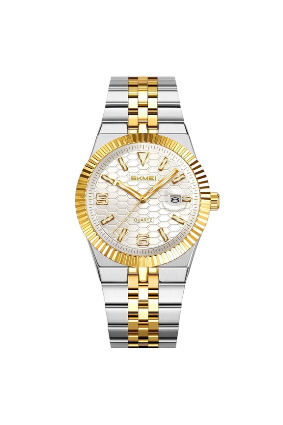 Watch for Men Stainless Steel Waterproof Analog Quartz Mens Watches Business Date Luxury Casual Wrist Watch