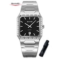 thumbnail image 1 of SKMEI Watches for Men Fashion Business Mens Watch Analog Quartz Big Face Luxury Classic Stainless Steel Waterproof Luminous Wristwatch, 1 of 8