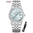 thumbnail image 1 of SKMEI Watches for Men,Luxury Round Big Face Business Dress Analog Quartz Mens Wristwatch Gifts for Men, 1 of 5