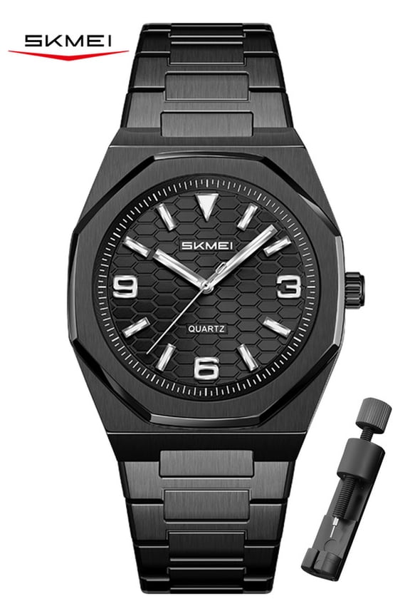 Watches for Men,Luxury Round Big Face Business Dress Analog Quartz Mens Wristwatch Gifts for Men