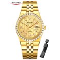 thumbnail image 1 of SKMEI Watches for Men,Luxury Round Big Face Business Dress Analog Quartz Mens Wristwatch Gifts for Men, 1 of 6