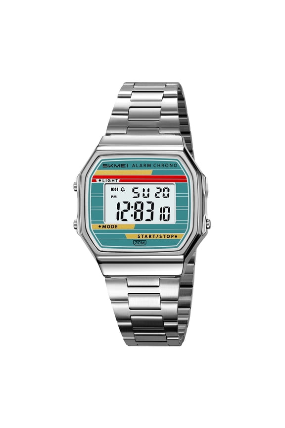 SKMEI Watches for Women Digital Watch Womens Outdoor Waterproof Sport Chronograph Watch with Alarm/Stopwatch/Back Light Gifts for lady