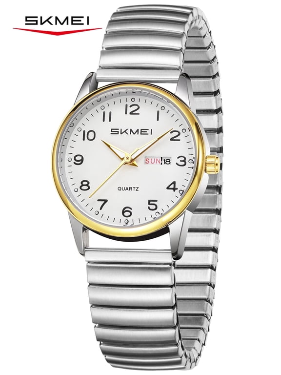 Watches for Women Easy Reader Ladies Analog Quartz Watch Luminous Date Waterproof Watch Gift for Womens Wristwatch