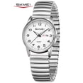 thumbnail image 1 of SKMEI Watches for Women Easy Reader Ladies Analog Quartz Watch Luminous Date Waterproof Watch Gift for Womens Wristwatch, 1 of 10