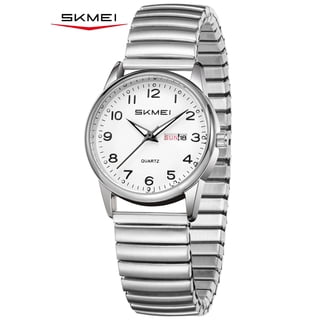 SKMEI Watches for Women Easy Reader Ladies Analog Quartz Watch Luminous Date Waterproof Watch Gift for Womens Wristwatch