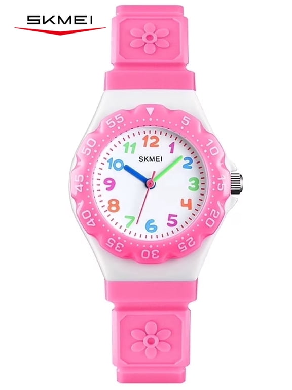 Digital Watch, Waterproof Sport Watch , Birthday Gifts for 7-10-12-Year-Old, Pink