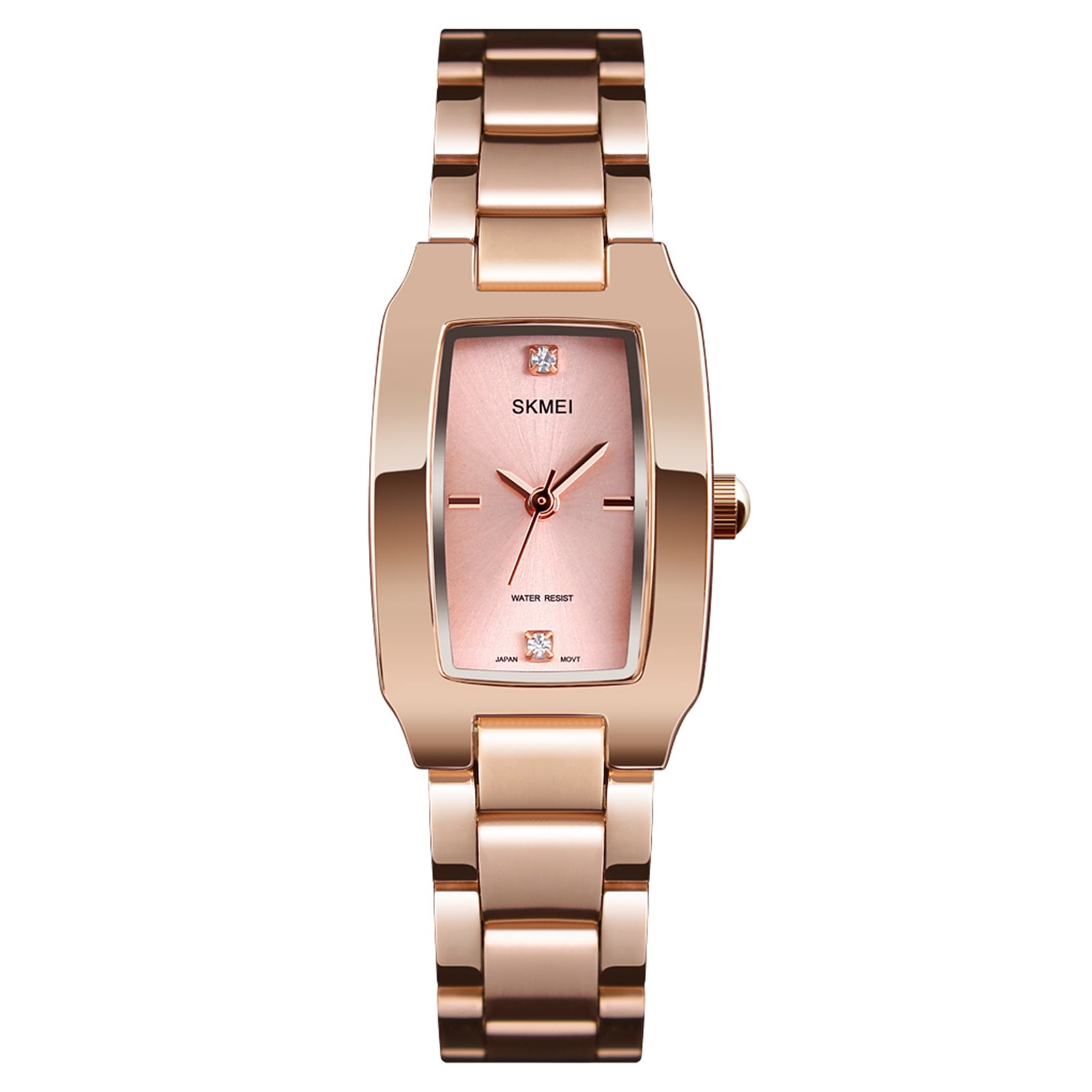 Skmei rose gold watch hotsell