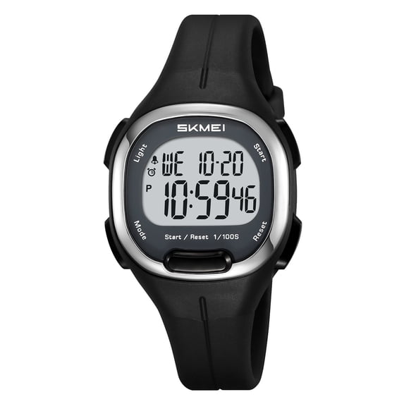 SKMEI Women Watch Digital Chronograph Watch Multifunctional Waterproof Sports Watch for Women with Alarm Stopwatch Back Light
