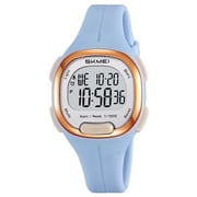 Women Watch Digital Chronograph Watch Multifunctional Waterproof Sports Watch for Women with Alarm Stopwatch Back Light
