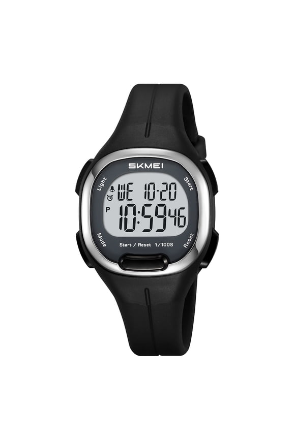SKMEI Women Watch Digital Chronograph Watch Multifunctional Waterproof Sports Watch for Women with Alarm Stopwatch Back Light