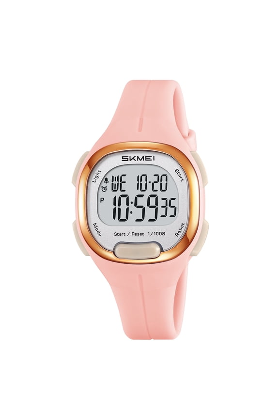 SKMEI Women Watch Digital Chronograph Watch Multifunctional Waterproof Sports Watch for Women with Alarm Stopwatch Back Light