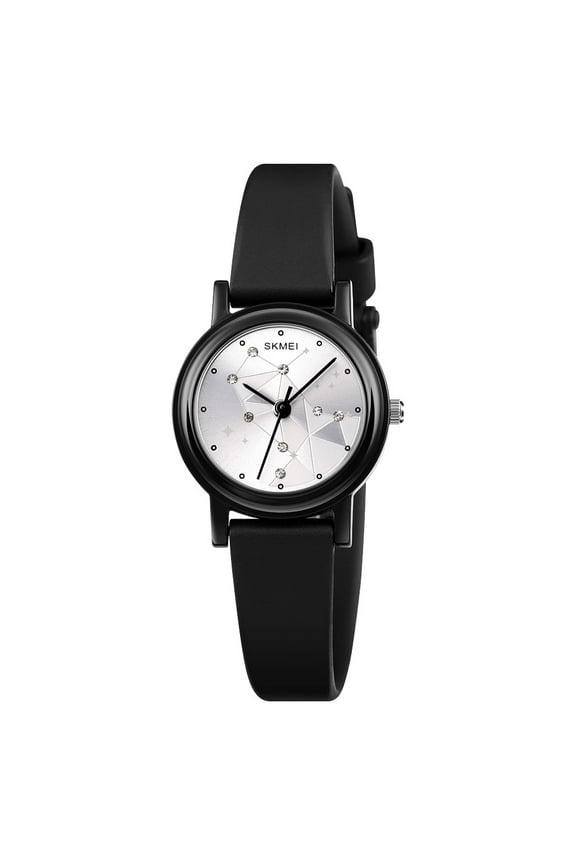 Women's Watch Women's Waterproof Ultra-Thin Quartz Watch Fashionable Gift Watch, Pu Strap