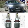 thumbnail image 1 of SKN Canbus 6500K 9012 LED Headlight Bulbs Power For Dodge Durango 2014 2015, 1 of 12