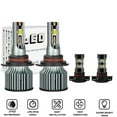 thumbnail image 1 of SKN  For Jeep Cherokee 2014 2015 6500K LED Headlight + Fog Light Bulb 9012 5202 Combo, 1 of 13