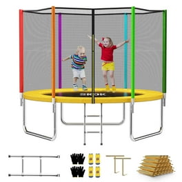 LOL Surprise 7 Enclosed Trampoline With Safety Net Great Gift for Kids Ages 4 5 6 Walmart