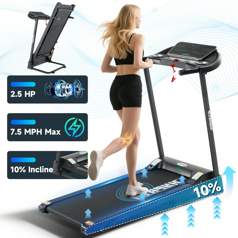 Folding Treadmills Running Machine Best Buy SKOK Heavy Duty