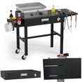 thumbnail image 1 of SKOK Portable Adjustable Grill Table 31 x 17 Folding Outdoor Sturdy for 17/22/32 Inch Griddle, 1 of 7