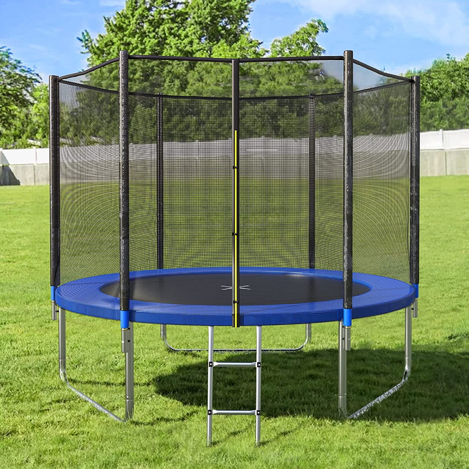 SKOK Trampolines 8FT Recreational Trampoline with Enclosure Net