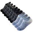 thumbnail image 1 of SKOLA Slipper Socks for Women with Grips Fuzzy Slipper Socks Warm Soft Fluffy Socks Non Slip Socks with Grips for Women, 1 of 11