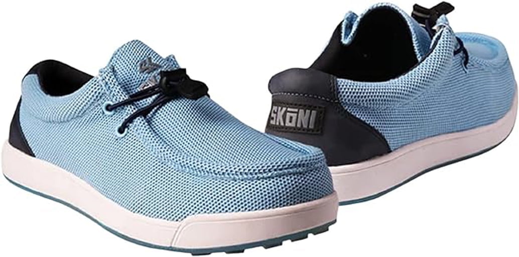 SKONI Women's Slip-On Lightweight Moc Toe Golf Shoe - Walmart.com