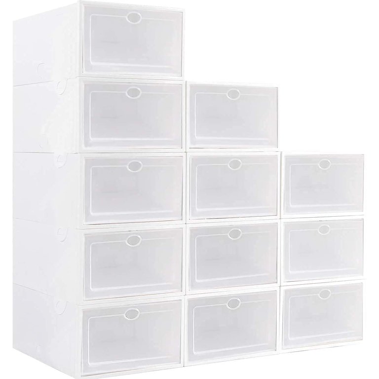 12 Stackable Shoe Storage Box - Top Notch DFW, LLC