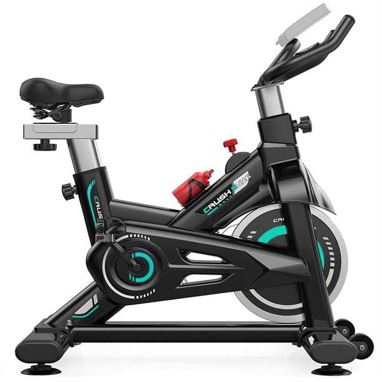 Spinning Bike Exercise Bike for Home Gym, Stationary Indoor Cycling Bike,  Quiet Fitness Bike for Home Cardio Workout，150kg/331lb Capacity