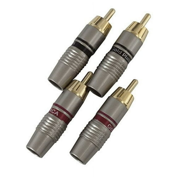 SKP Pro Audio RCP-4 | Professional RCA Plug Connectors X4