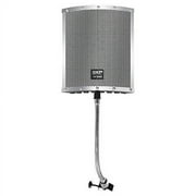 SKP Pro Audio RF-20 Studio Microphone Reflection Filter Isolation Shield Absorber Filter Vocal Isolation Booth with Lightweight Aluminum Panel, Thick Soundproofing Foams for Mic Stand