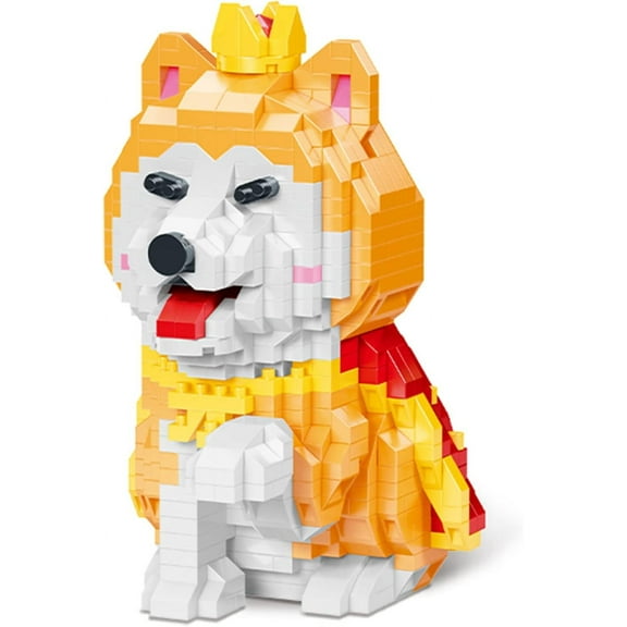 SKQIT Bulldog Building Blocks - Cute Animal Dog - Mini Blocks (954Pcs)