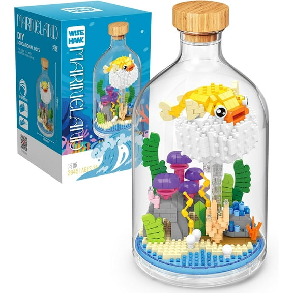 SKQIT Creative Dinosaur Toy Building Set,Adult Mini Animal Friend Set,Party Favors Gift, Dinosaur Lover Office Home Decor Building Block Kits,New Year Easter Birthday Gift