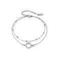 thumbnail image 1 of SKQIT Dainty Layering Bracelet for Women 18K Rose Gold Plated Dainty Cute Thin Everyday Bracelets for Women, 1 of 8