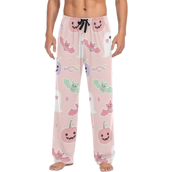 SKQIT Men's Pajama Bottoms Soft Sleep Pant with Pockets Sleep Pj Lounge Pants for Men