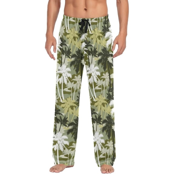 SKQIT Men's Pajama Bottoms Soft Sleep Pant with Pockets Sleep Pj Lounge Pants for Men