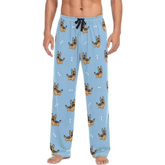 SKQIT Men's Pajama Bottoms Soft Sleep Pant with Pockets Sleep Pj Lounge Pants for Men