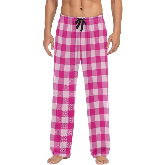 SKQIT Men's Pajama Bottoms Soft Sleep Pant with Pockets Sleep Pj Lounge Pants for Men