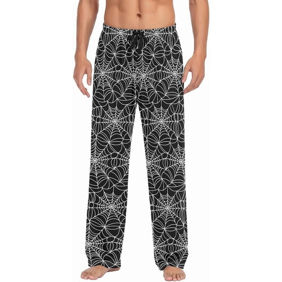 SKQIT Men's Pajama Bottoms Soft Sleep Pant with Pockets Sleep Pj Lounge Pants for Men